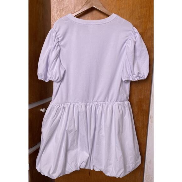 Tuckernuck HYACINTH HOUSE Pearl Bubble Dress in White Puff Sleeve Mini Size XXL - Picture 3 of 7